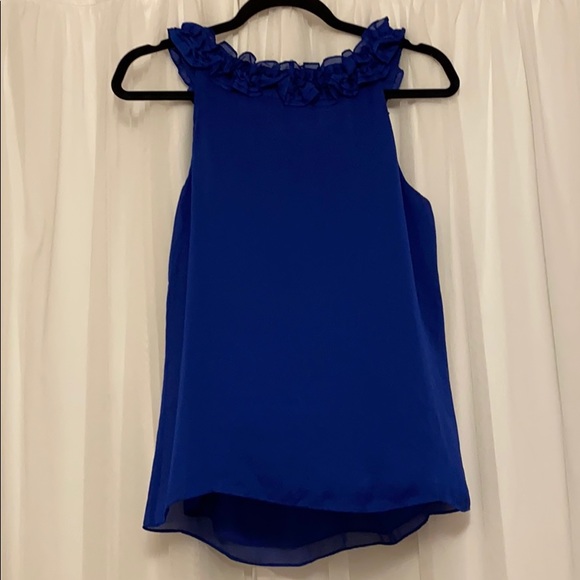 The Limited Ruffle neckline top - Picture 3 of 5